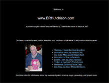 Tablet Screenshot of erhutchison.com